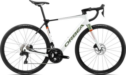 Vélo de Route Électrique Orbea Gain M30i Shimano 105 Di2 12V 350 Wh 700 mm Blanc Chic 2024