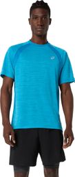 T-Shirt Running Asics Road Bleu Homme