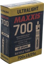 Camera d'aria Maxxis Ultralight 700 Presta 48mm RVC