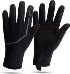 Gants Velo Long De Hiver Rogelli Apex - Femme - Noir