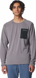 Columbia Tech Lange mouwen Technisch T-shirt Grijs