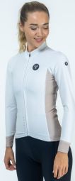 Maillot Manches Longues Femme LeBram Race Thermique Beige — vue 2