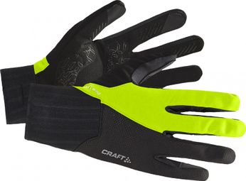 Craft All Weather Glove Yellow Black Unisex