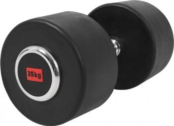 Haltères ronds Gorilla Sports PRO - De 2 5 à 50 KG - Poids : 35 KG