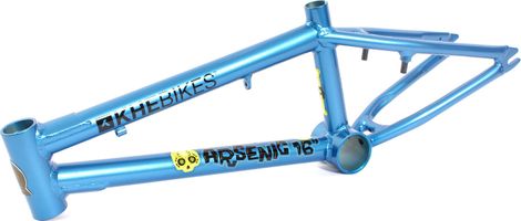 CADRE BMX ARSENIC 16  BLEU ALUMINIUM KHEBIKES