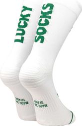 Chaussettes Sporcks Lucky Blanc