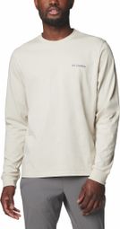 Columbia CSC Seasonal Logo Beige Long Sleeve T-Shirt