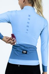Maillot Manches Longues Femme LeBram Race Thermique Bleu — vue 5