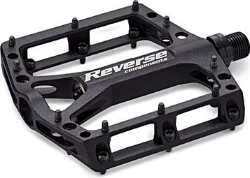 Reverse Black One Flat Pedals - Nero