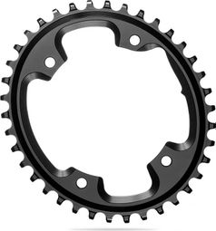 Plateau Narrow Wide AbsoluteBlack CX 1X Oval 110/4 BCD N/W Traction Chainring 12 V Noir