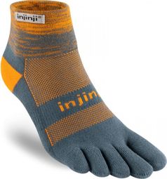 Chaussettes à orteils de running Trail Midweight Mini-Crew Coolmax unisexe