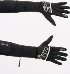 Spatz Thrmoz2 Winterhandschuhe mit Windschutz, schwarz