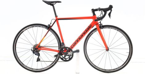 Produit reconditionné · Cannondale Supersix Evo Carbone · Orange / Vélo de route / Cannondale | Très bon état