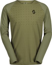 Scott Trail Vertic Pro T-shirt lange mouwen Groen Heren