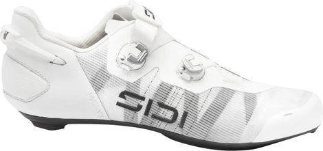 Chaussures De Vélo Route Homme Autobloquantes - Blanc - Taille US 8 / EU 41 - Légères Et Confortables