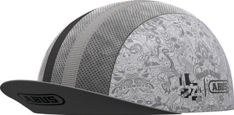 Casquette Abus Race Cap Italian White / Gris Clair