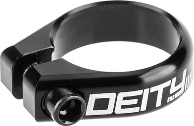 Collier de Selle Deity Circuit Aluminium Noir