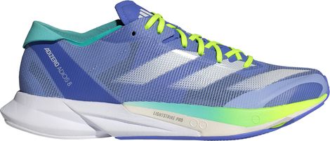 Chaussures Running adidas Adizero Adios 8 Bleu/Vert Femme