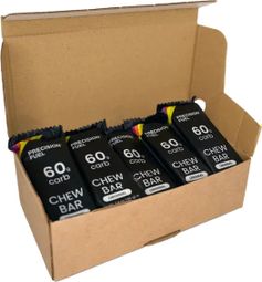 Precision Fuel & Hydration PF60 Chicles Energéticos Sabor Neutro - 68g x 10 Bolsitas