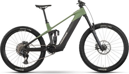 VTT Électrique Tout-Suspendu Raymon Tarok Pro Sram GX AXS 12V 756Wh MX(29/27.5'') Vert 2025
