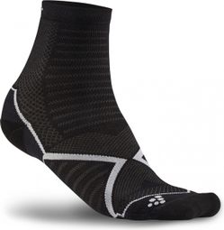 Calze Craft Run Warm Nero Bianco Unisex