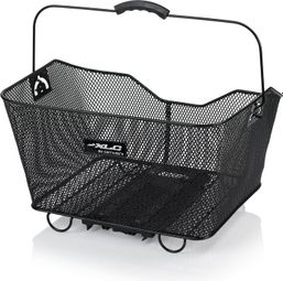 XLC BA-B04 Basket Fit con Carry More System portaequipajes negro