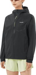 Wasserdichte Jacke Salomon Bonatti Waterproof Schwarz Damen