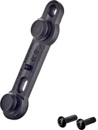 Pièce d'attache pour cadre FIDLOCK TWIST bike base Noir