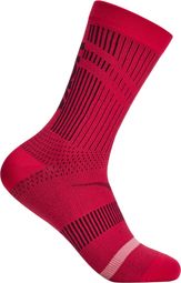 Chaussettes Hoka Run Crew Rouge