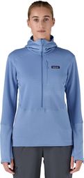 Polaire Patagonia R1 Pullover Hoody Bleu Femme