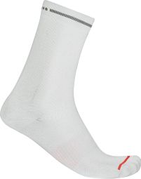 Castelli Premio Evo 18 Calze Unisex Bianco