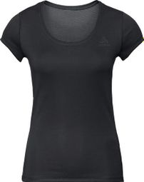 T-Shirt Running Femme ODLO Active F-Dry Light Noir