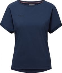 T-Shirt Mammut Tech Bleu Femme