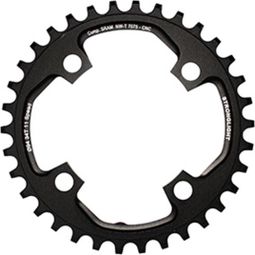 PLATEAU VTT 4BRA D.94 POUR SRAM X01 STRONGLIGHT 34DTS MONO NOIR ALU 7075 11V. - EPAISSEUR 5mm