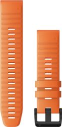 Garmin QuickFit 22 mm Muñequera de silicona Ember Orange