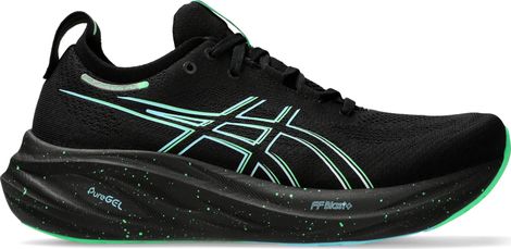 Zapatillas de running Asics Gel-Nimbus 26 Negro/Verde/Azul Hombre