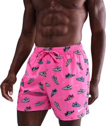 Swimsuit Nike Swim Multi Print Rose Homme