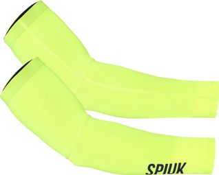 Manchettes Spiuk XP Lycra Été Jaune Fluo