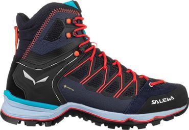 Women's Hiking Shoes Salewa Mtn Trainer Lite Mid GTX Blue
