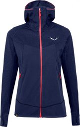 Women's Salewa Puez Hybrid Polarlite Fleece Navy