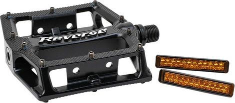 Set Reverse Super Shape-3D V2-pedalen, zwart