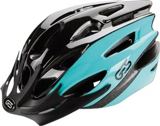 CASQUE VELO ENFANT JUNIOR GES APACHE NOIR-PASTEL TAILLE 47-53 AVEC VISIERE ET SYSTEM QUICK LOCK (VENDU EN BOITE)