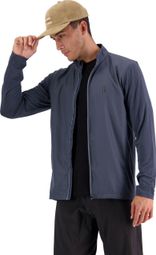 Mons Royale Windproof Jacket Redwood Merinos Blue
