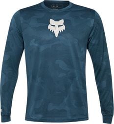 Langarm Trikot Fox Ranger TruDri Blau