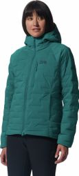 Mountain Hardwear Women's Stretchdown Hoody Green