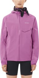 Salomon Bonatti Waterproof jas voor dames, roze