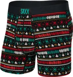 <p><strong>Boxer Saxx Calzoncillo Ultra Suave Fly Holiday Sweater</strong></p>Negro