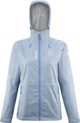 Veste Imperméable Femme Millet Fitz Roy Bleu Clair