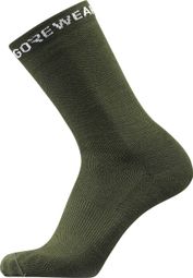 Unisex Gore Wear Essential Merino Socks Green