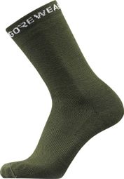 Calcetines unisex Gore Wear Essential Merino Verde